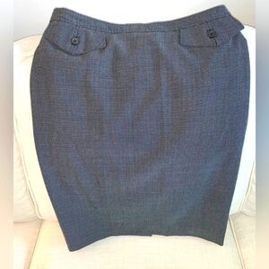 Vintage YSL houndstooth skirt